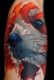 狐狸纹身图   9组机灵聪敏的狐狸纹身图案图片