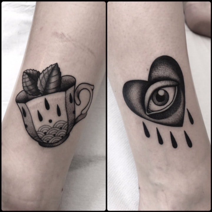 眼睛主题纹身   别具特色的炯炯有神眼睛纹身图案