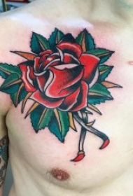 old school纹身图  多款色彩亮丽的old school风格纹身图案