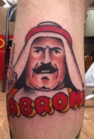 动画纹身图案 彩绘纹身异国风情的动画纹身图案