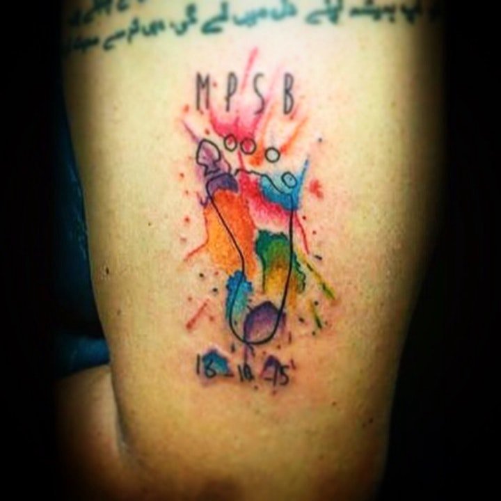 水彩纹身图案 10张十分唯美的水彩纹身图案