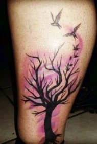 腿脚部纹身图案 10组腿脚部的纹身图案欣赏