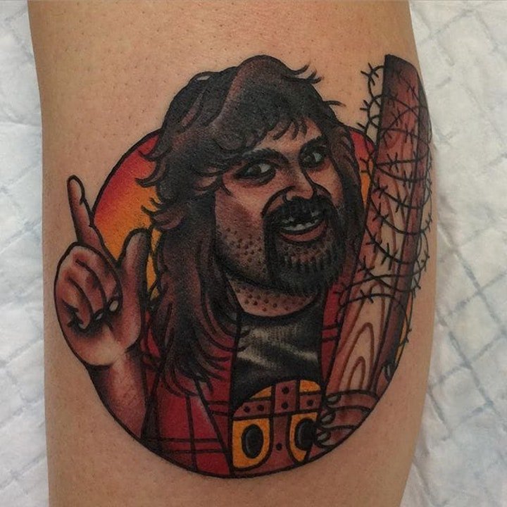 动画纹身图案 彩绘纹身异国风情的动画纹身图案