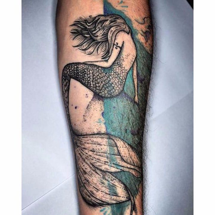 黑灰纹身图案  技巧多样化的10组黑灰色纹身图案