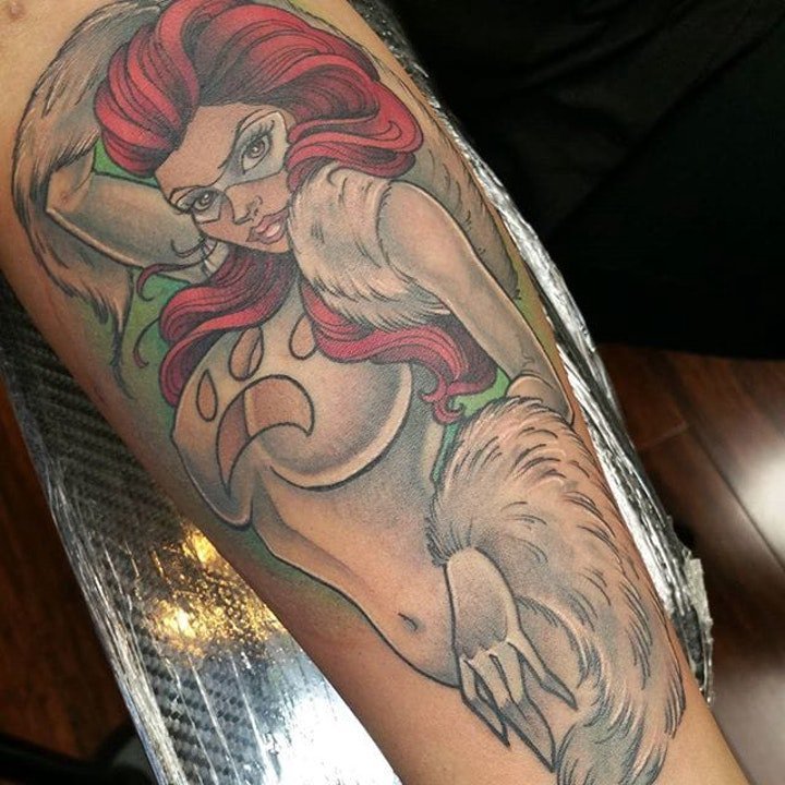 纹身女生图片  多款性感妖娆的女生纹身图案