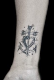 黑灰纹身素材 铅笔素描黑灰纹身素材图片