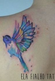 艺术纹身彩绘 唯美的一组艺术纹身彩绘图案