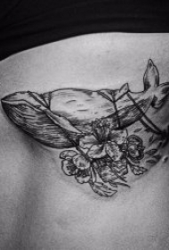 黑灰纹身图案  技巧多样化的10组黑灰色纹身图案