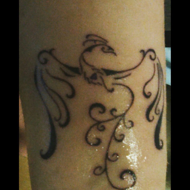 简约线条纹身图 精致的简笔画纹身简约线条纹身图案