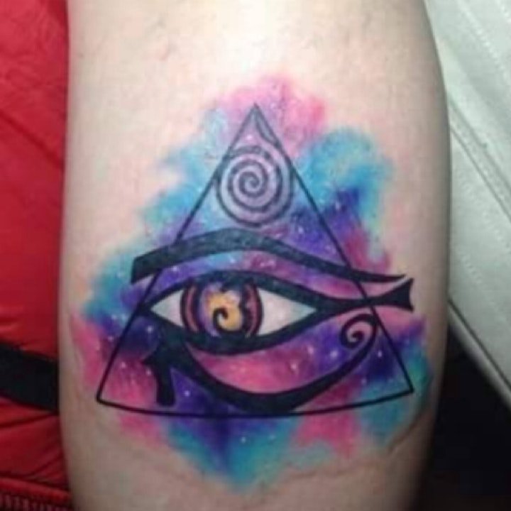 水彩纹身图案 10张十分唯美的水彩纹身图案