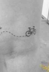 简约线条纹身图 十分精致的简约线条纹身图案