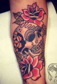 old  school纹身图  色调低沉而又风格明显的old school纹身图案