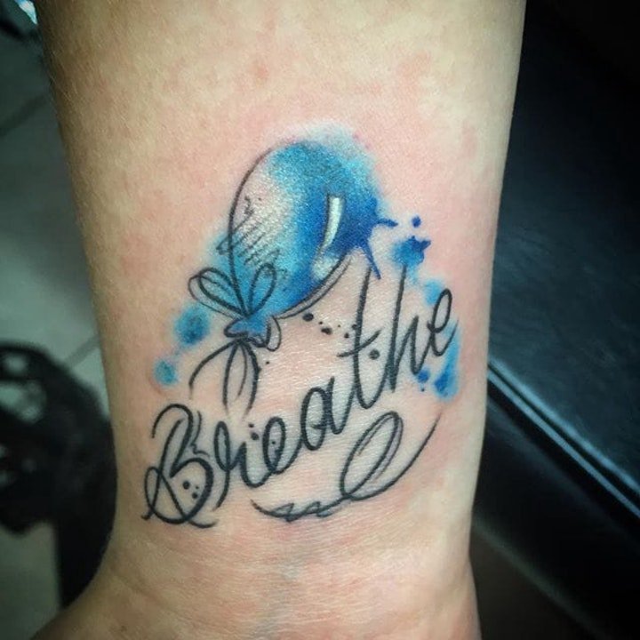 纹身水彩图案 10款水墨彩绘风格的纹身图案