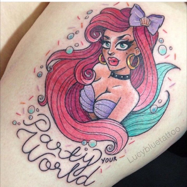 纹身女生图片  多款性感妖娆的女生纹身图案