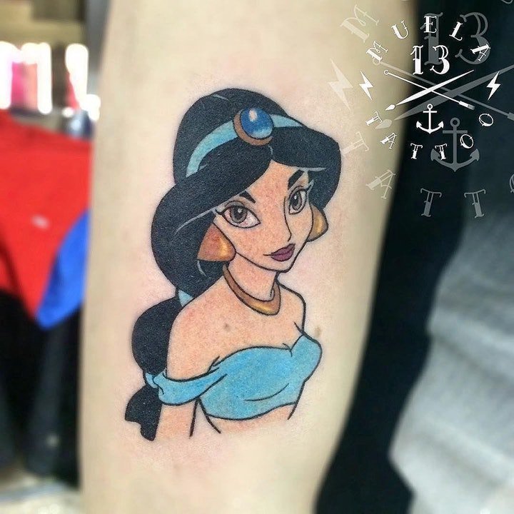 动画纹身图案 漂亮可爱的卡通动画小纹身图案