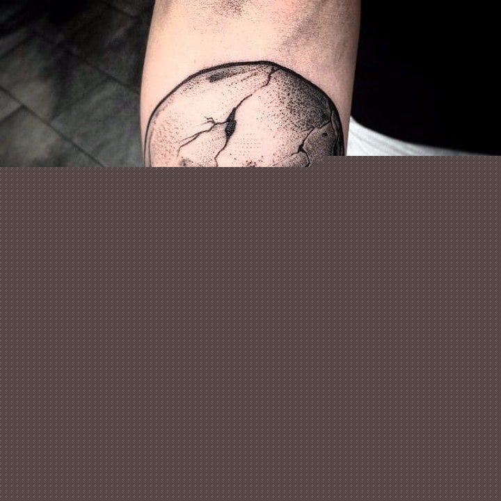 骷髅头纹身 多款风格迥异创意十足的骷髅头纹身图案