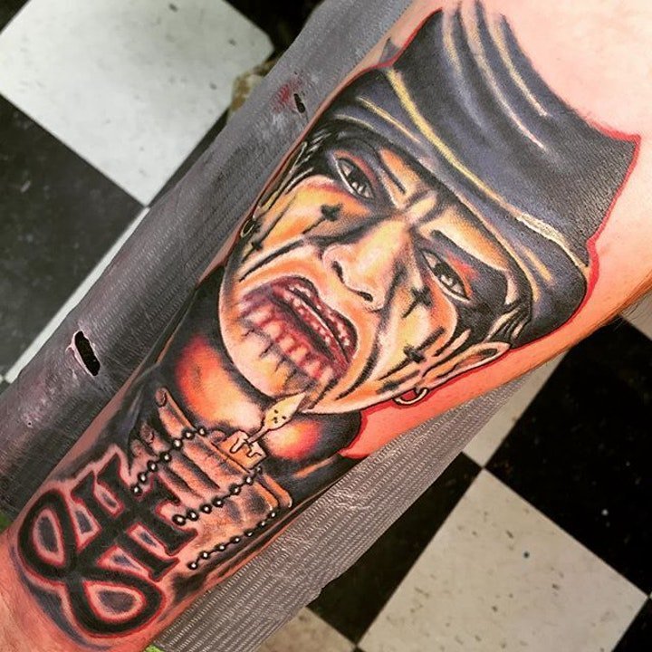 纹身人物图片  一组个性而又张扬的人物纹身图案