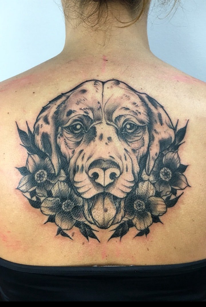 纹身图案动物    8张呆萌可爱的宠物纹身图案