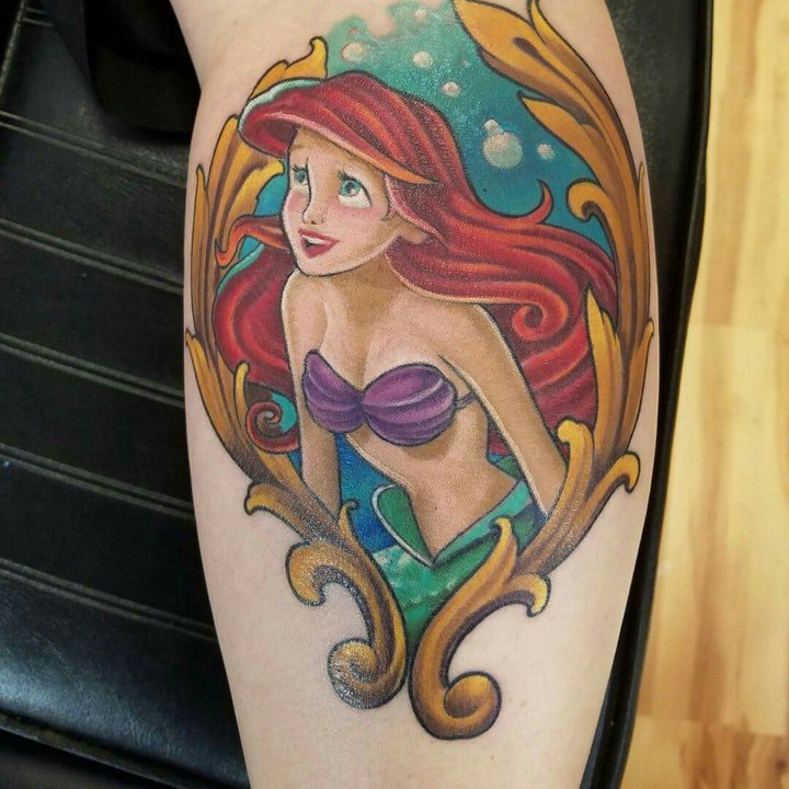 卡通可爱纹身图案 彩色纹身动画迪士尼卡通可爱纹身图案