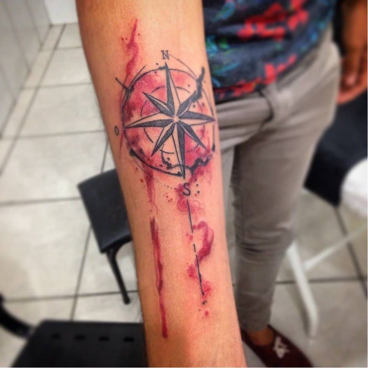 纹身水彩图案 10款水墨彩绘风格的纹身图案