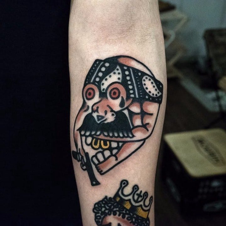 可爱卡通纹身图案10组动画可爱的小卡通纹身图案