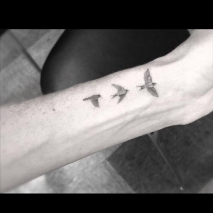 动物纹身图案 身体各个部位的动物纹身图案9张