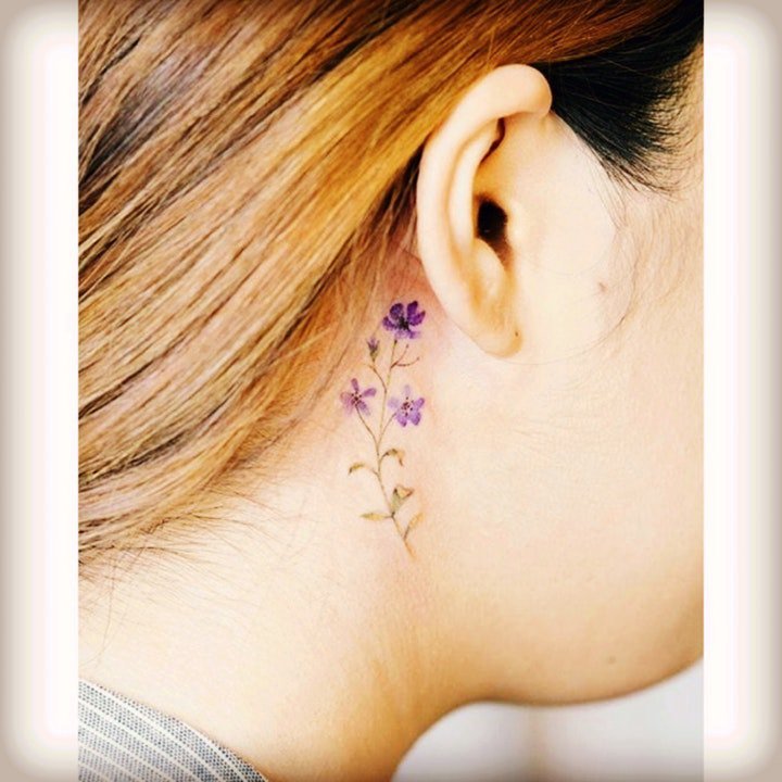 纹身小巧    小清新自然的简约小巧纹身图案