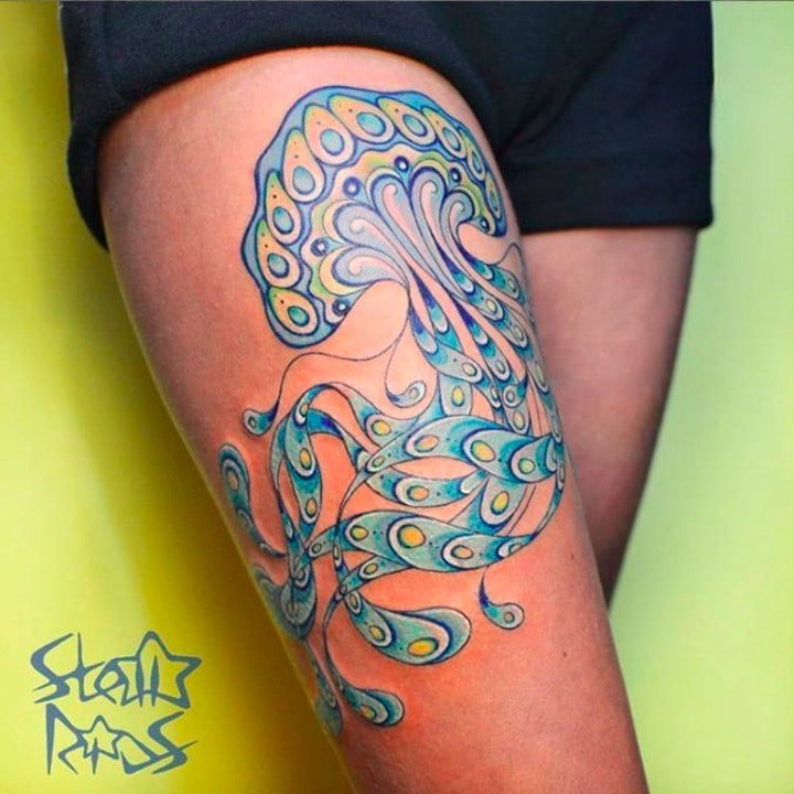 彩绘纹身图案 10款动物和植物的彩绘纹身图案