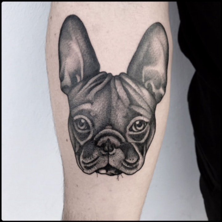 图腾纹身图案 多款黑灰色调动物及植物纹身的图案