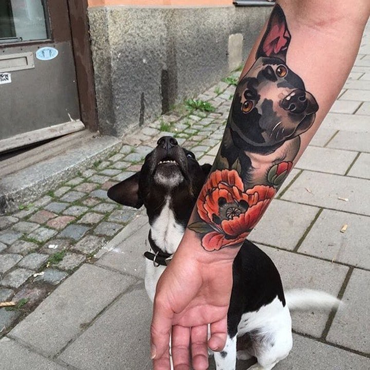 动物纹身图案 多款不同种类的动物纹身图案10张