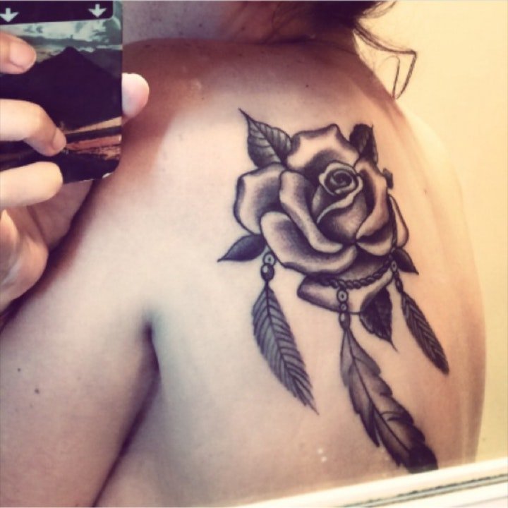 捕梦网纹身图案 10款梦幻且个性化的捕梦网纹身图案