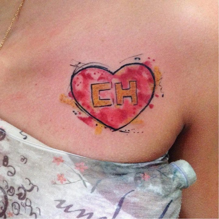 纹身水彩图案 10款水墨彩绘风格的纹身图案