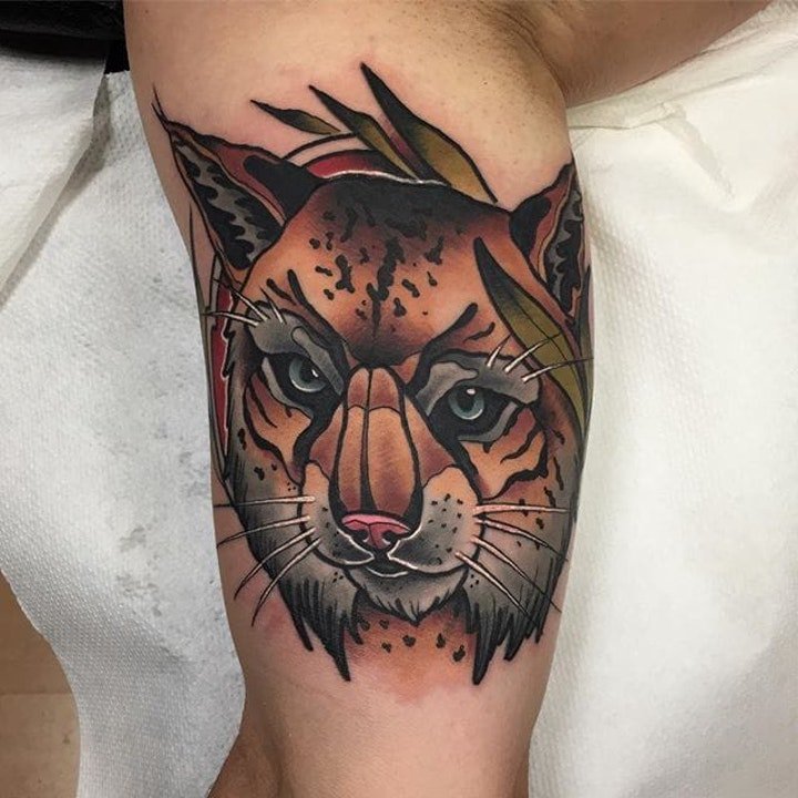 黑灰动物纹身 10组黑灰色调凶猛纹身动物系纹身图案