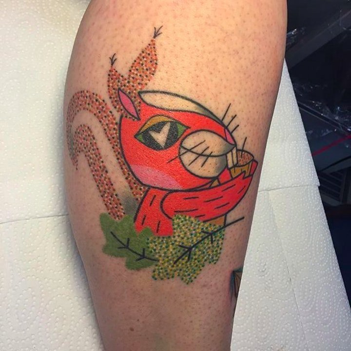 可爱小卡通纹身图案  多款创意而又可爱的小卡纹身图案