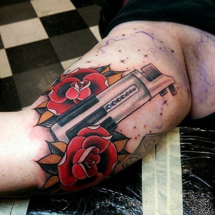 纹身school   传统与新颖碰撞的school风格纹身图案