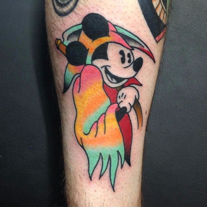 米奇纹身图案 10张可爱至极的米老鼠米奇纹身图案