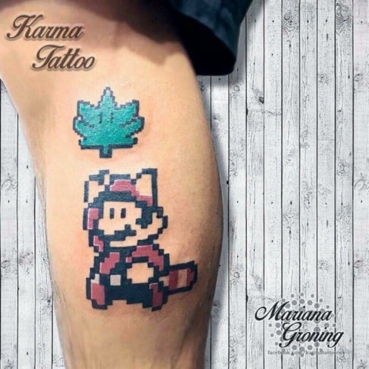 纹身彩绘图片  几款技巧与创意并行的彩绘纹身图案