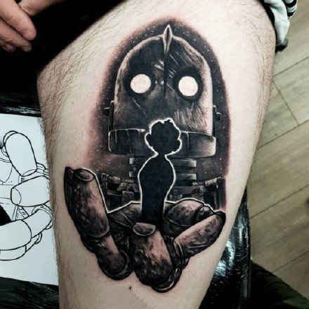 一组超现实主义的暗黑纹身作品图片