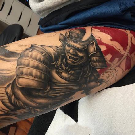 传统图纹身 9张老传统的黑灰纹身作品图案欣赏