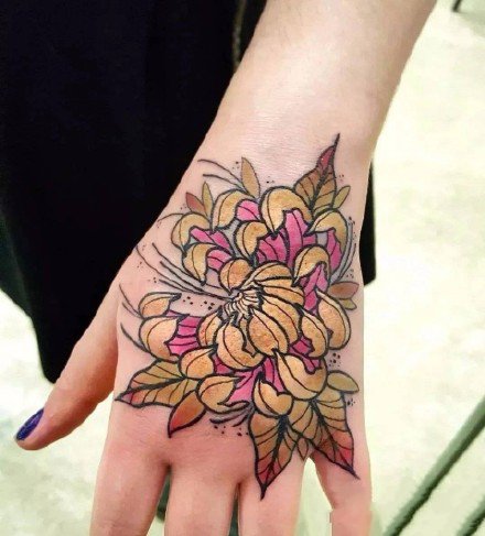 纹身牡丹花 9组传统的牡丹主题纹身图案