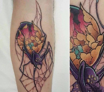 纹身牡丹花 9组传统的牡丹主题纹身图案