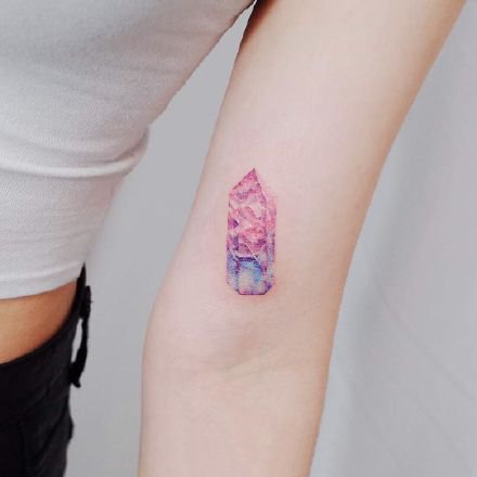 纹身小宝石图片 小清新的一组宝石小纹身图案