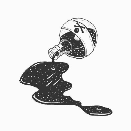 26款漂亮的帅气黑灰点刺纹身图案手稿