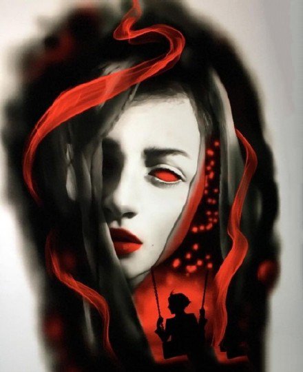 30组欧美包臂的写实黑色纹身图案