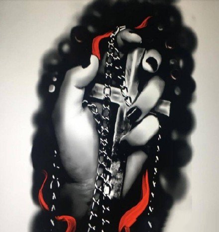 30组欧美包臂的写实黑色纹身图案