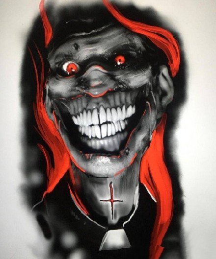 30组欧美包臂的写实黑色纹身图案