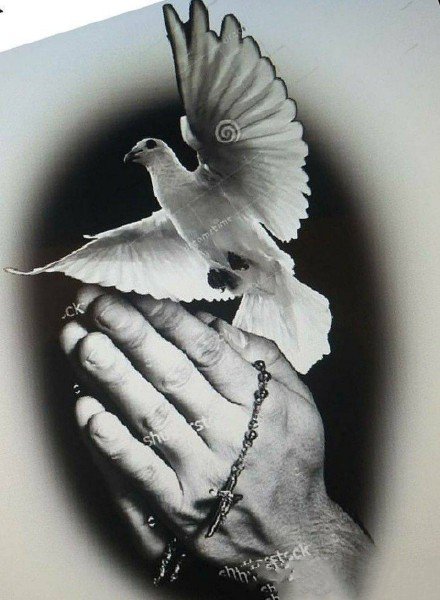 30组欧美包臂的写实黑色纹身图案