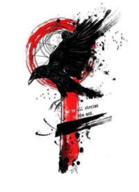 32组小清新的水彩色泼墨纹身手稿图片