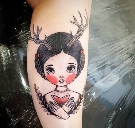 混搭插画纹身 18款混搭风格的插画纹身图片欣赏