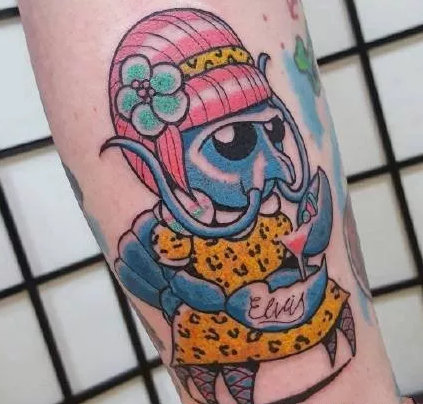 卡通涂鸦纹身 有趣的一组童趣涂鸦卡通纹身图案